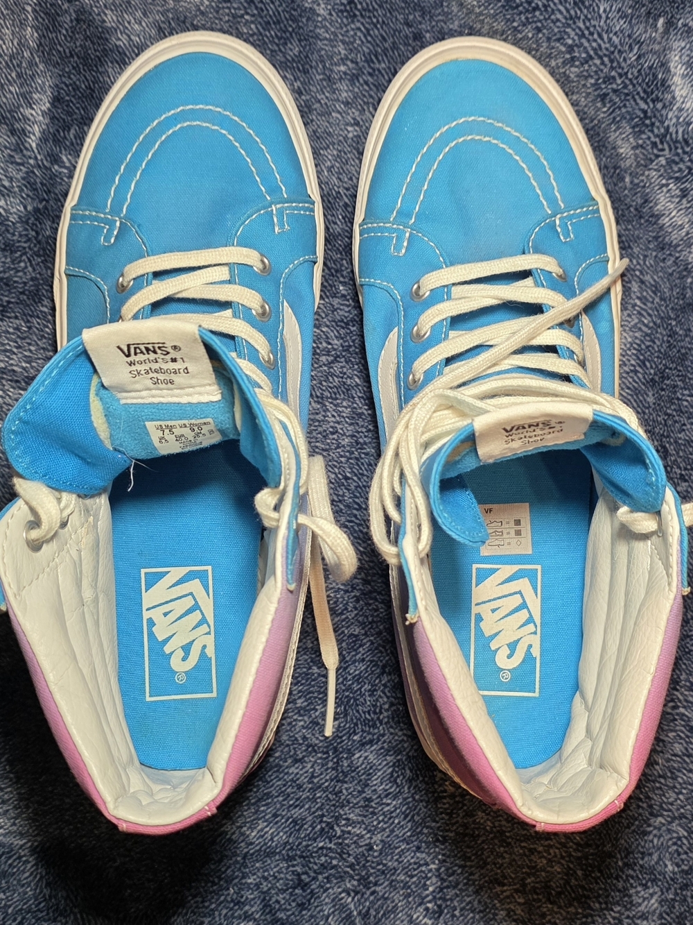 Vans Sk8-Hi Sneakers "Cotton Candy" - Picture 5 of 7